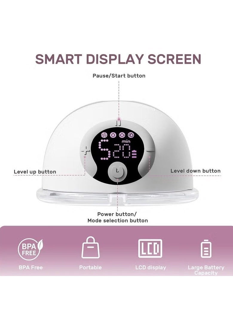 S32 Double Breast Pump Electric , Hands Free, Portable, 4 Modes and 9 Levels - Image 3