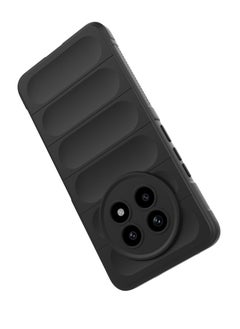 Generic Realme 13 Pro Original Magic Shield Case – Black, shock-resistant with ultra protection and soft padded interior.  - Image 4
