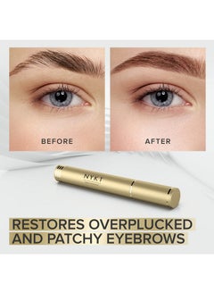 NYK1 INCREDIBLE BrowForce Eyebrow Growth Serum For Thicker Brows (8ml) Eyebrow Serum To Grow Brows For Natural Longer FULLER BROWS Brow Serum - NYK1 Lash And Brow Growth Serum Enhancing Eye Brow Serums  - Image 4