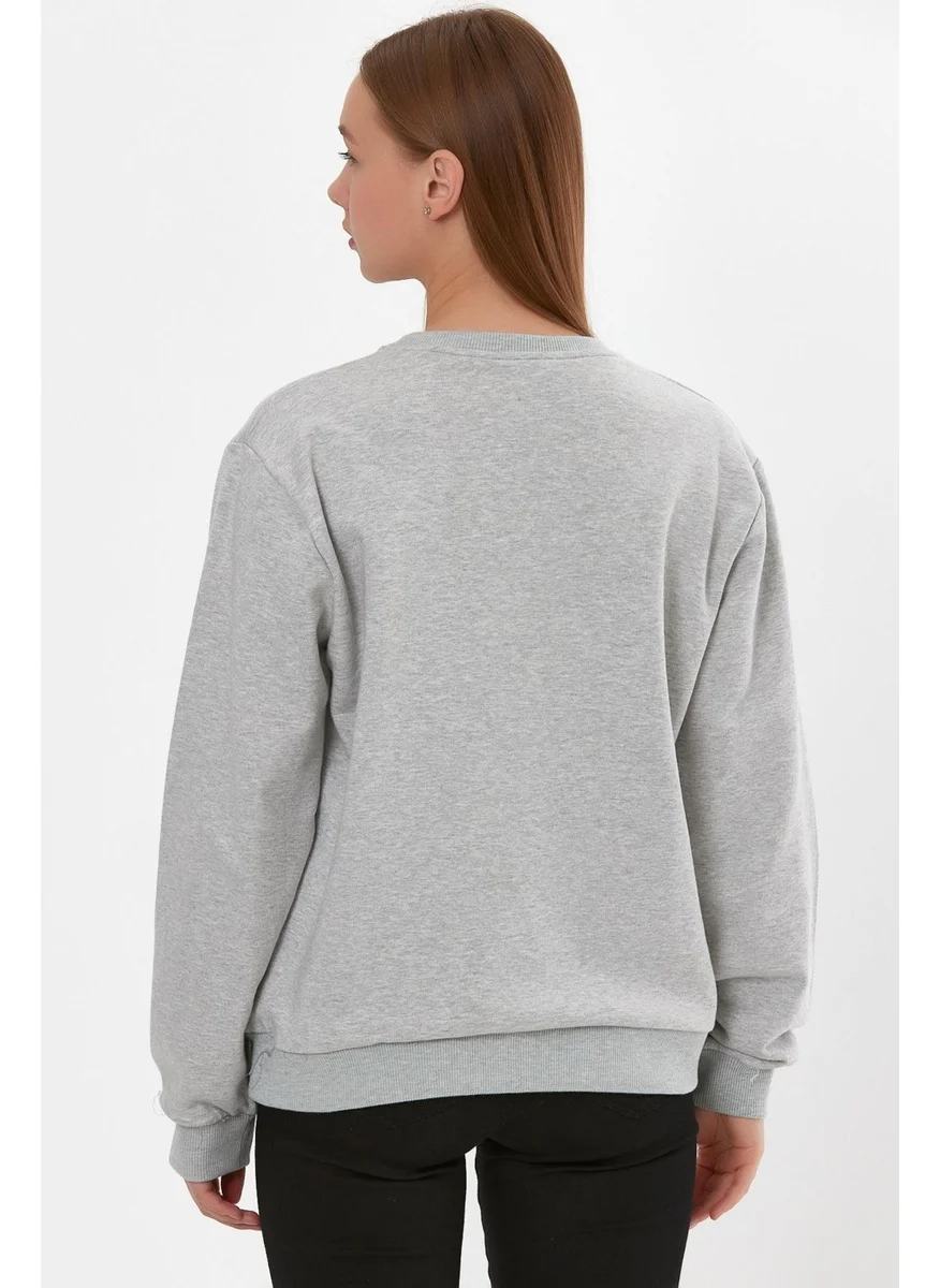 Alexander Gardi Printed Ribbed Sweatshirt (E22-75600)