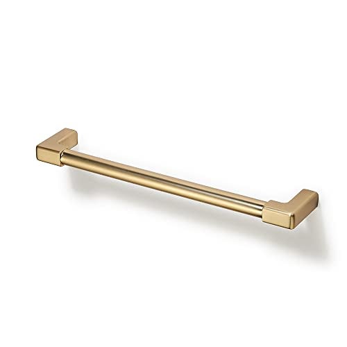 TUNNY 10 Pack Classic Solid Cabinet Handles-6.3"/160mm Screw Spacing Champagne Bronze Furniture Hardware Handles for Bathroom Dresser Kitchen Cabinets Bedroom Cabinet Pulls - Image 1