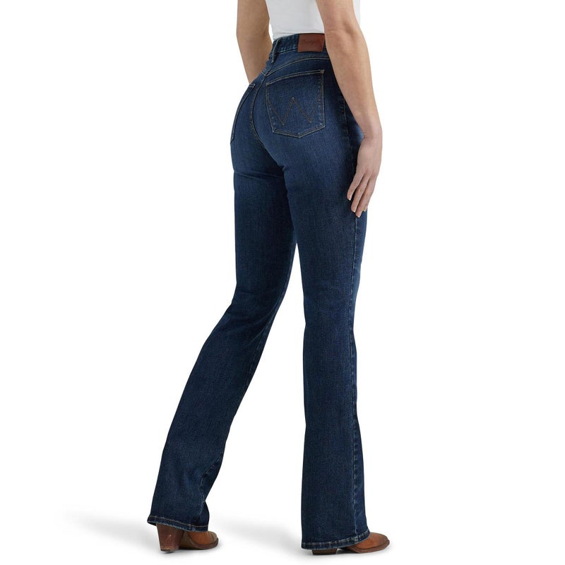 Wrangler Women's Bespoke High Rise Lacey Bootcut Jean Denim 28x36 - Image 4