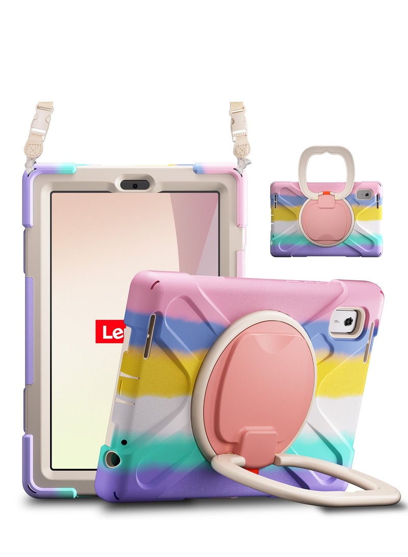 GULFLINK غطاء حماية خلفي لهاتف لينوفو M9 TB-310FU 2023 وردي ملون - Image 1