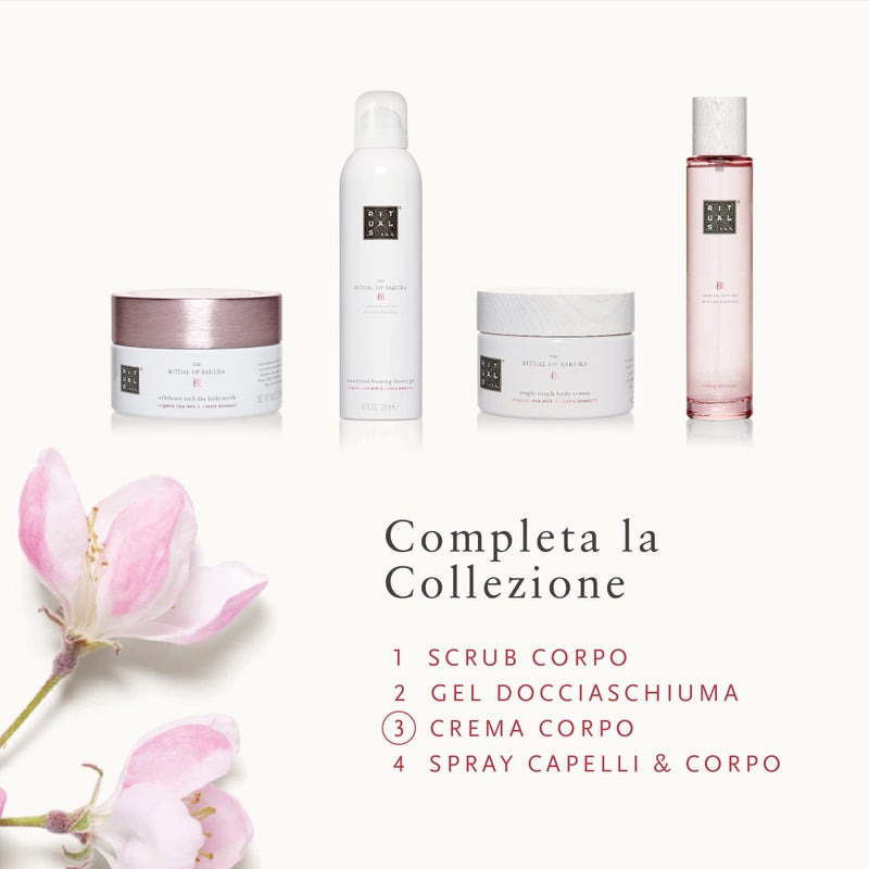 RITUALS The Ritual of Sakura Body Cream Refill - 7.4 Fl Oz, 1106465 - Image 5