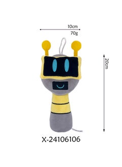 Sprunki Game Character Doll Plush Toy Wenda Sprunki Cartoon Doll Pillow-Color:20cm60g Rhythm Box-robot-Height:Single Compression