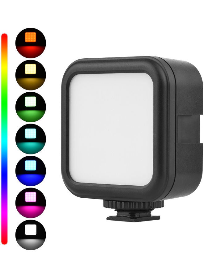 NIBEMINENT On-Camera Mini LED Light Black - Image 5