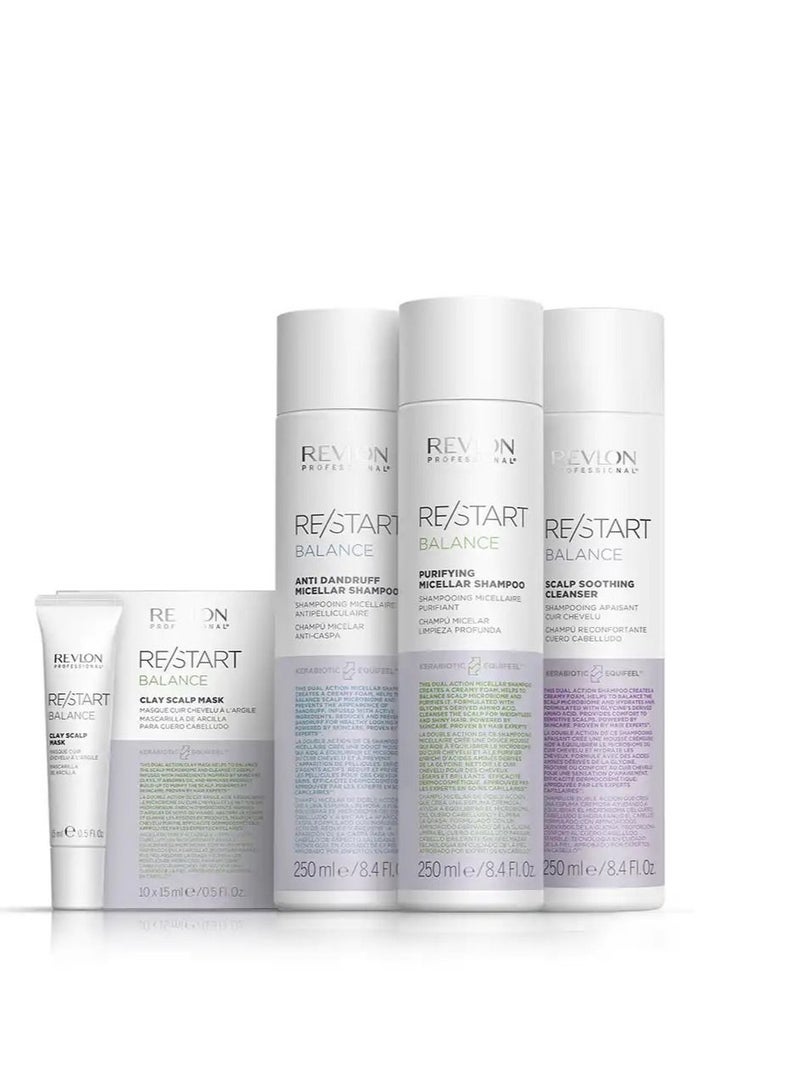 Revlon Professional Restart Balance Scalp Soothing Cleanser | 250 Ml - Image 2