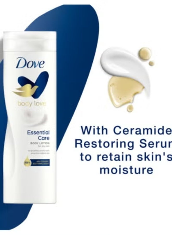 Dove Body Love Nourishing Body Lotion Essential Care For Dry Skin 400ml