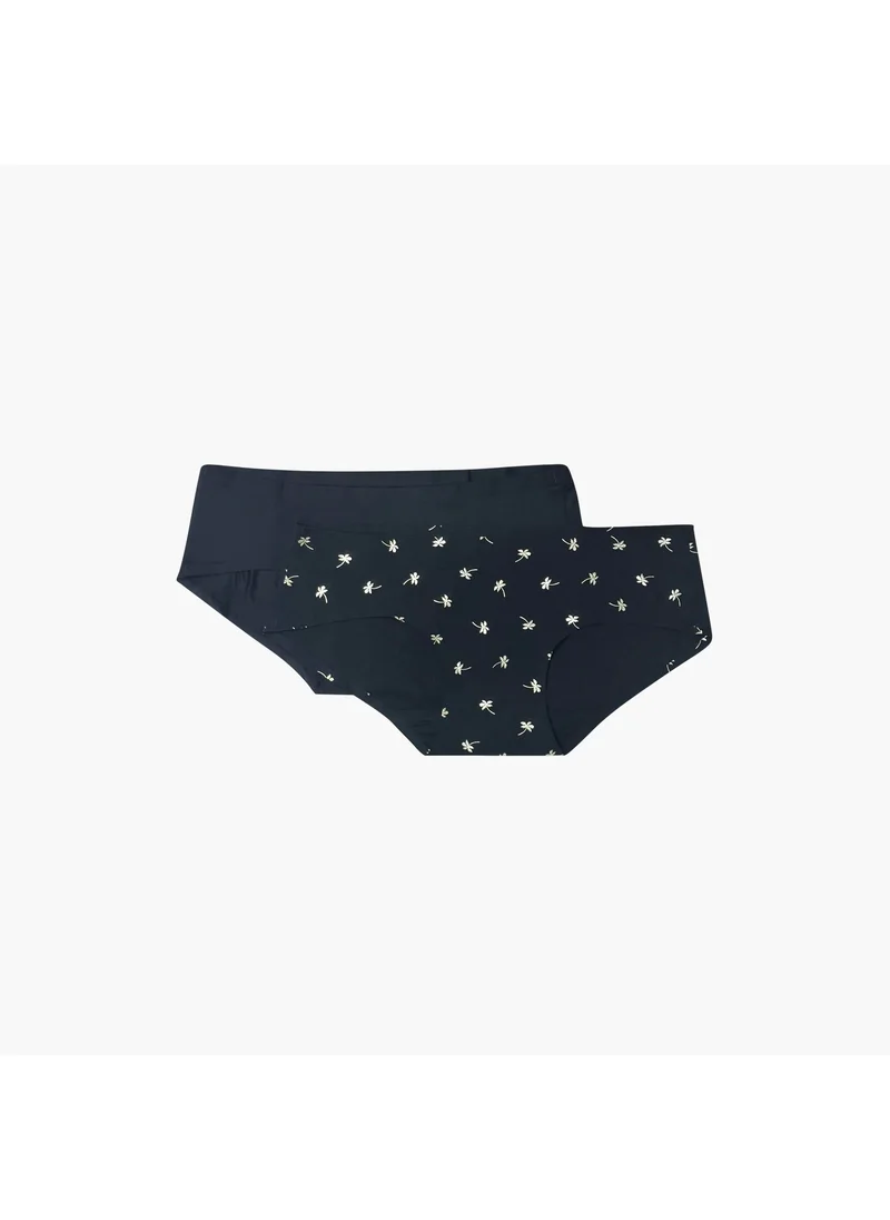 أدريا Set of 2 - Aadaraya Hipster Brief with Elasticated Waistband