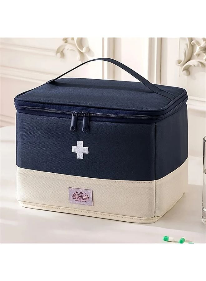 Pink MOLLE First Aid Kit Lightweight Polyester Medical Pouch for Camping Hiking Travel - Image 4