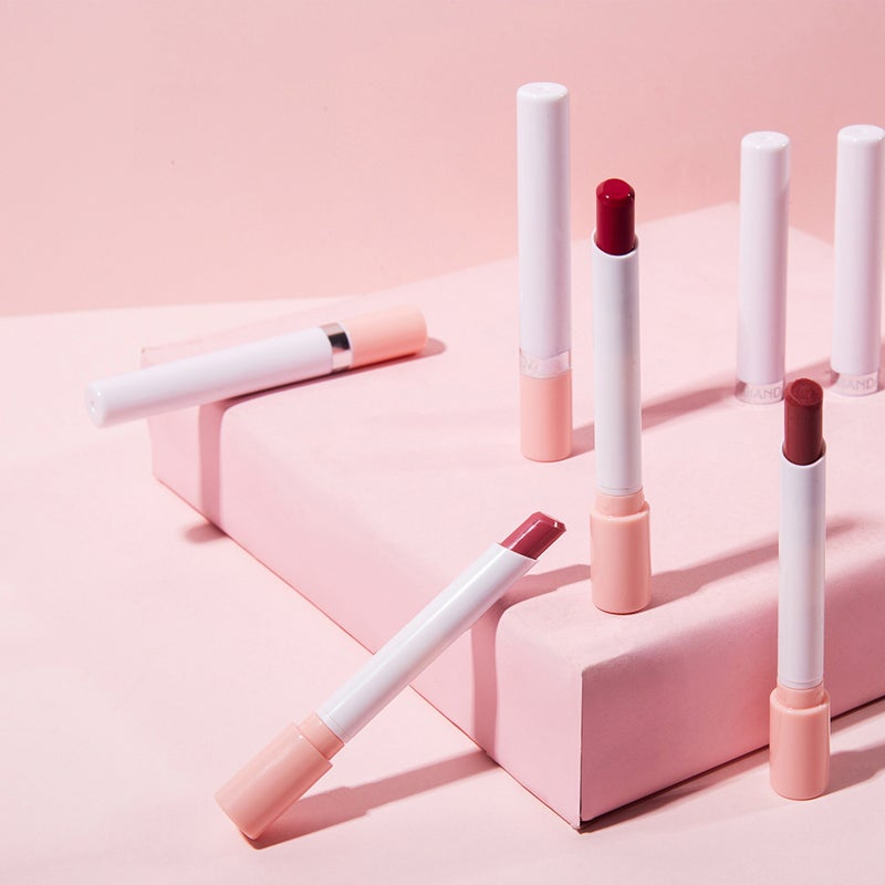 4 Colors 0.8g Matte Lipstick Set Long Lasting Lip Makeup Kit Velvet Finish Moisturizing Lipsticks for Women and Girls - Image 5