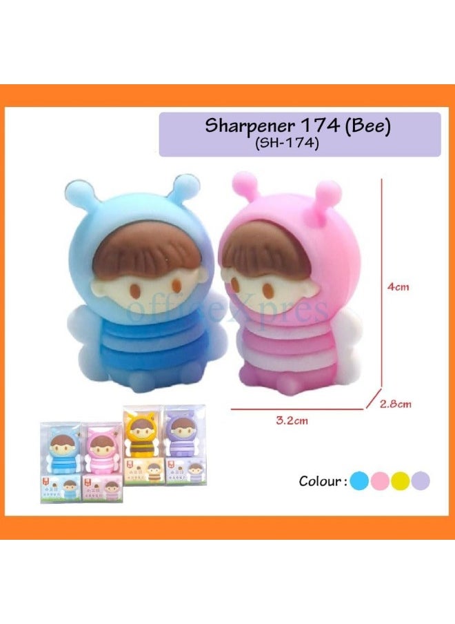 Souqoon- Cute Pencil Sharpener/Cute Pencil Sharpener/Manual Pencil Sharpener – 24Pcs - pzsku/ZE132D8FE4C887C40BB42Z/45/_/1736330496/1e79d6ba-b109-4dd7-9191-3831a0eaf301