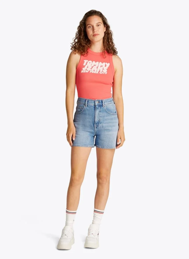 TOMMY JEANS Mom High Waist Short