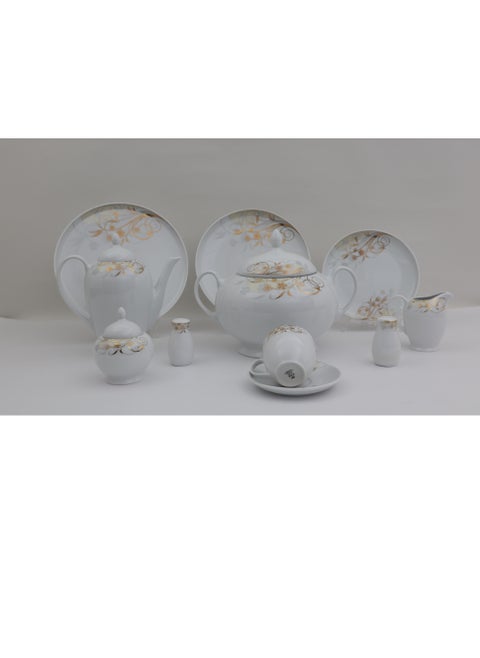 Dinnerwaresets- Venus Flowars Collection - Luster Edition - 122 Pcs