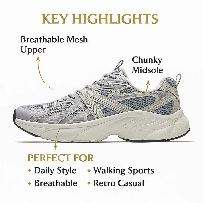 انتا أحذية أنتا الرجالية الكاجوال رمادي ضبابيرماديرمادي ضبابي - لايف ستايل