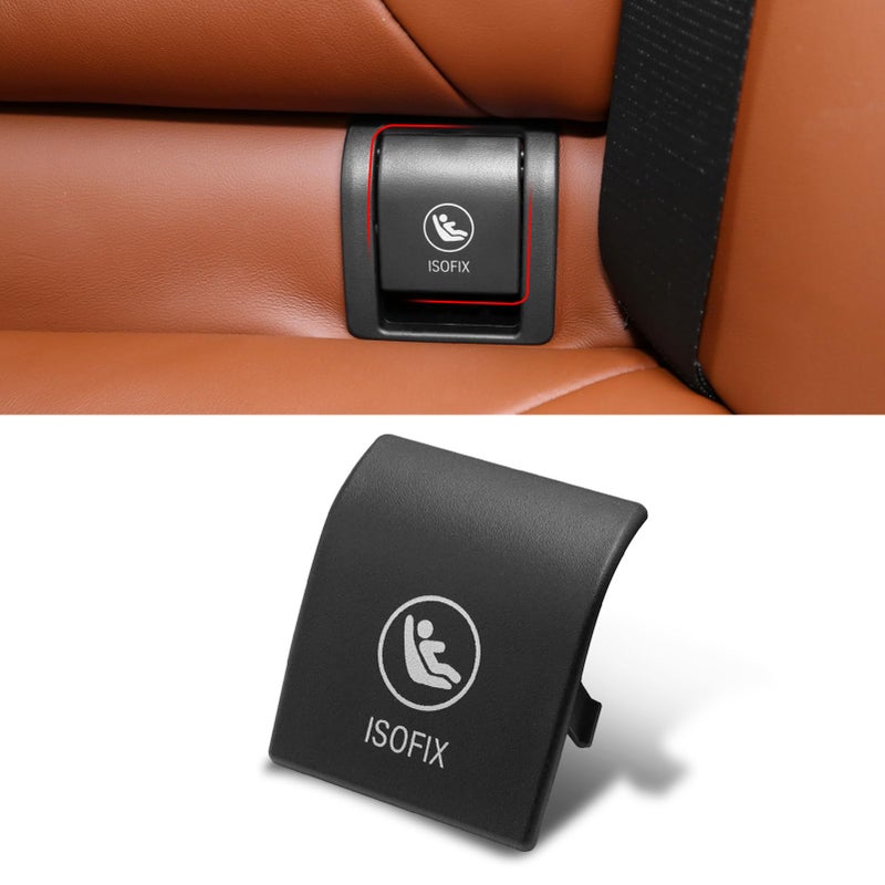 Jaronx Compatible with BMW Child Seat Anchor Cover X5 G05 20192025 ISOFIX Cover Rear Seat Latch Anchor for X5 G05 Compatible with BMW 52207499794 52207942147