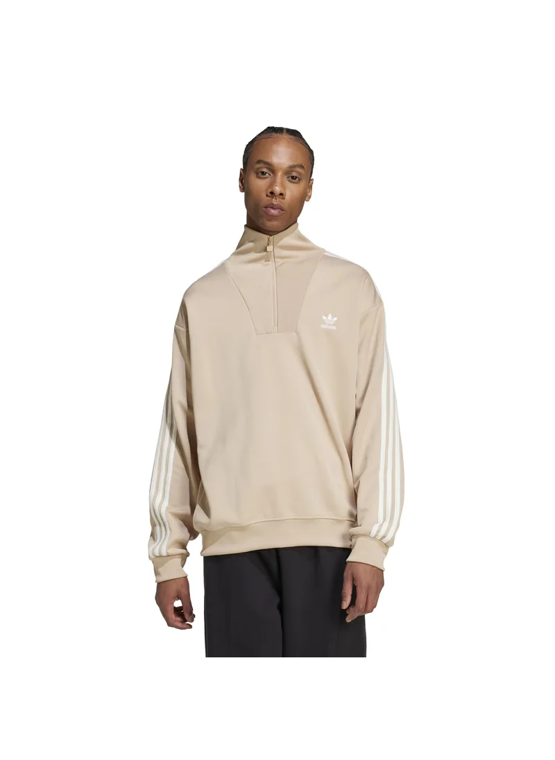 Adidas adidas funnelneck TT Beige Originals Men TRACK TOPS