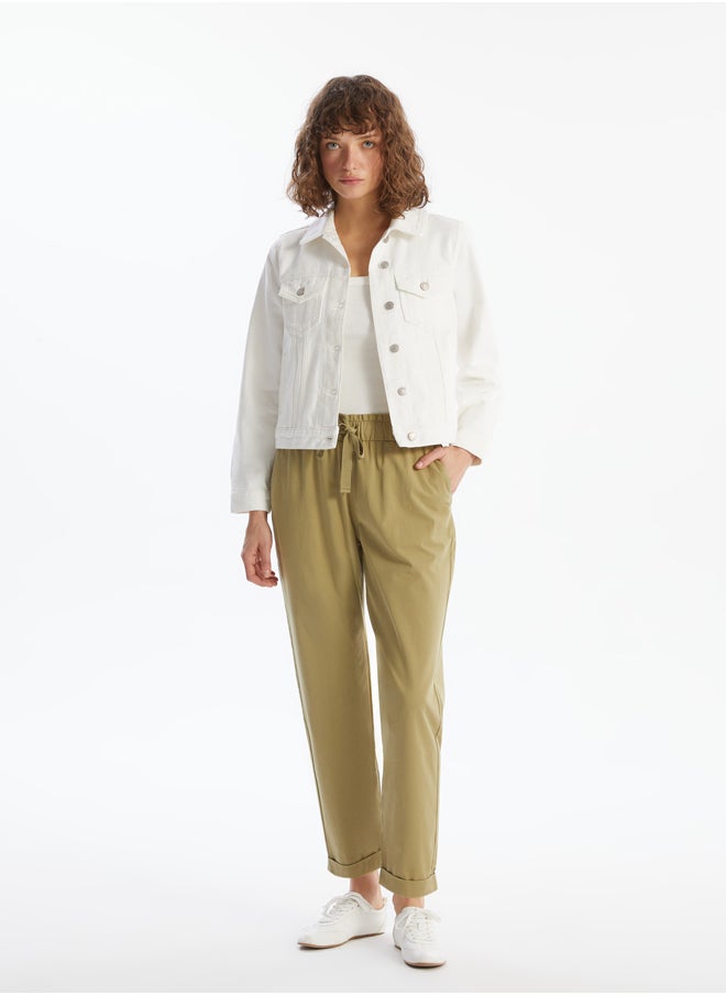 LC WAIKIKI Elastic Waist Loose Fit Women's Pants  - Image 1