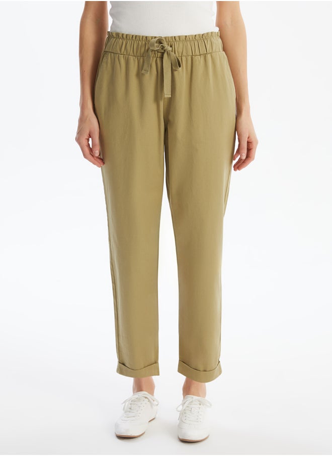 LC WAIKIKI Elastic Waist Loose Fit Women's Pants  - Image 2