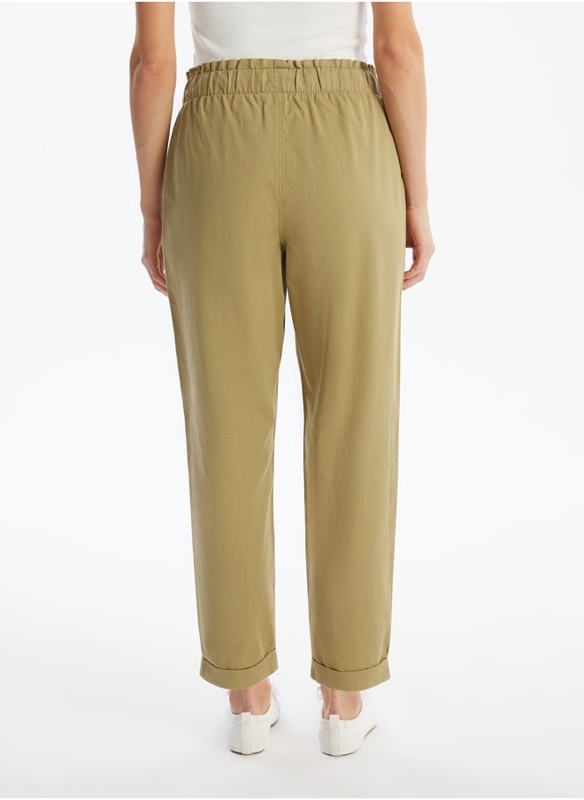 LC WAIKIKI Elastic Waist Loose Fit Women's Pants  - Image 4