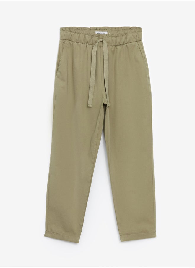 LC WAIKIKI Elastic Waist Loose Fit Women's Pants  - Image 5