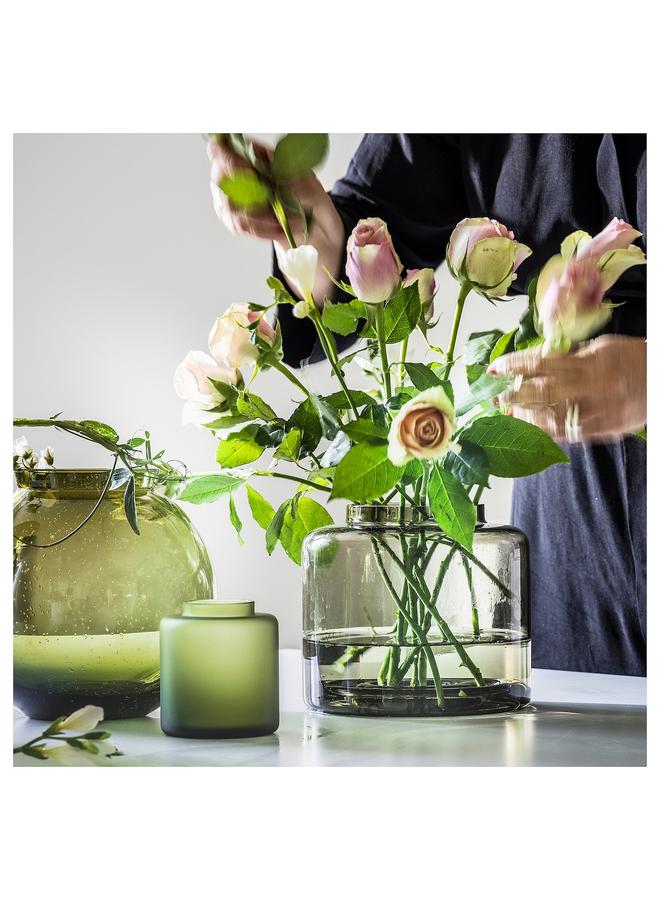 زبون مزهرية، أخضر-بني، 16 سم - Image 2