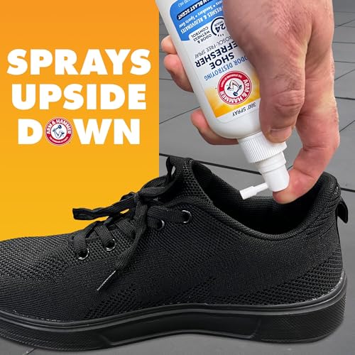 Arm & Hammer Shoe Refresher Spray, Odor Eliminator for Sneakers, 24 Odor & Wetness Control, Aerosol-Free Shoe Deodorizer Spray, Ocean Blast Scent, 3.4 oz - Image 5
