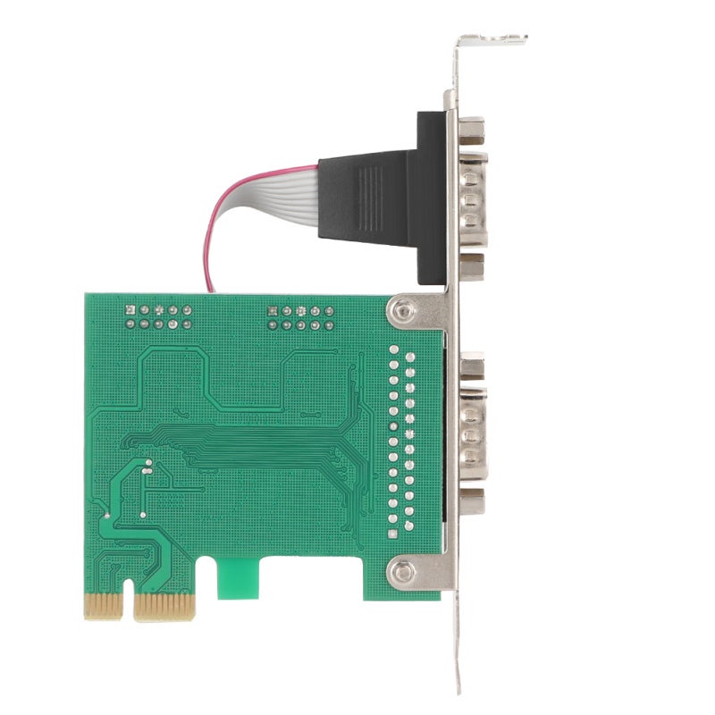 PCI-E to RS232 Adapter Card: 2 DB9 Serial Ports, 256-Byte FIFO Buffer, 115200bps Max Speed - PCI Express Serial Card Compliant With PCI Express Base Edition 1.0a / VI Specifications for Industrial Aut - Image 3