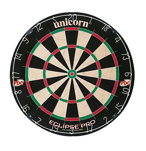 Unicorn Eclipse Pro & Ultra Championship Edition Bristle Steel Tip Dartboards - Ultra-Slim Wire, Staple-Free Bullseye-Increased Target Area, Premium Self-Healing Sisal, High-Vis Rotatable Number Ring - Image 4