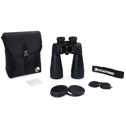 Celestron SkyMaster Pro ED 15x70 Binocular Astronomy Binocular with ED Glass Large Aperture for Long Distance Viewing Fully Multicoated XLT Coating Tripod Adaptable Carrying Case Included - Image 3
