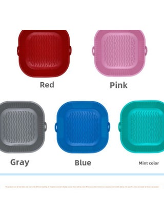 Hot Sale Air Fryer Inner Liner Food Grade Silicone Folding Baking Mat Home Air Fryer Accessories-Specifications:Square 7inch Small Size 19*19*5cm 127g-Color:Mint Green - pzsku/ZE133DA66C6643BC5A305Z/45/1746191792/0791c412-02a0-4c41-9437-b2f92bba9146