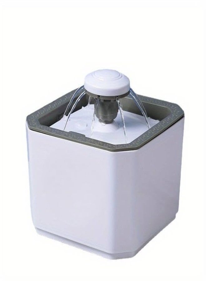 Divik Pet Water Fountain for Dogs Cat Drinking Fountain with Filter Automatic Pet Water Fountain for Cats and Small Dogs Water Dispenser Drinking Bowl (1Pcs) - Image 1