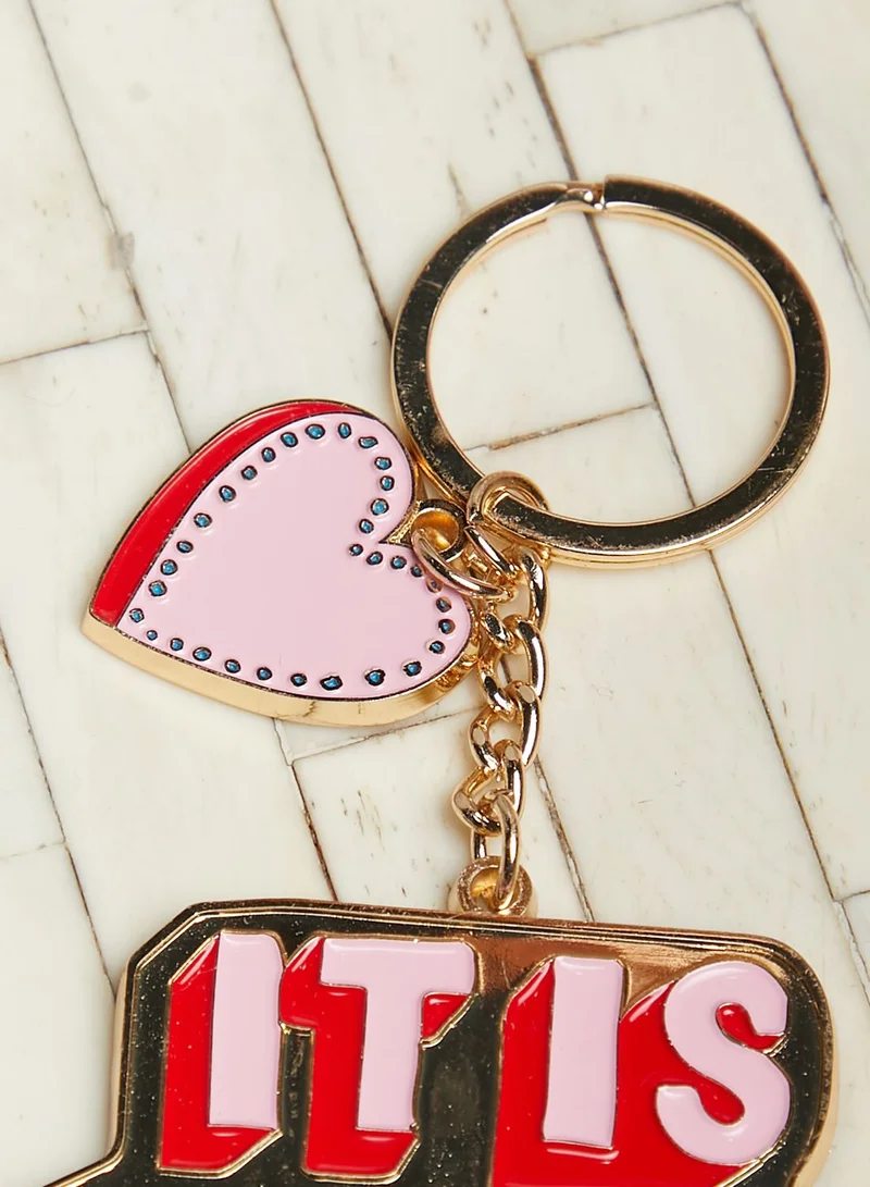 eleanor bowmer It Is What It Is Keyring