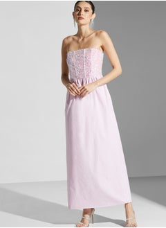 True Decadence Strappy Sequin Detail Dress  - Image 1