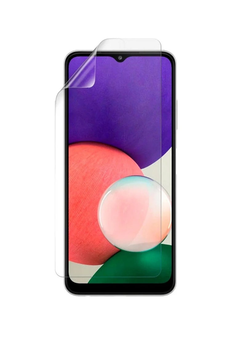 Unipha Flexible TPU Screen Protector Designed For Samsung Galaxy A22 5G Clear HD Self Healing Unbreakable Film - Image 1