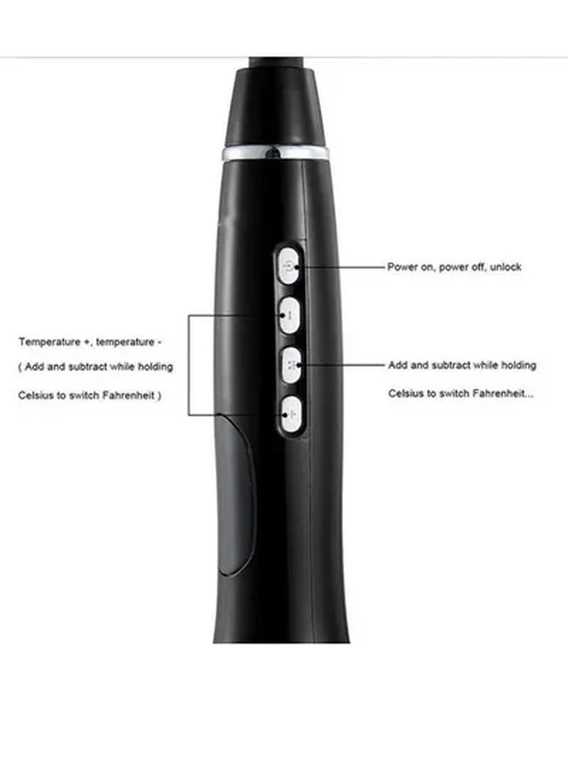 Automatic Ceramic Rotating Hair Curler Black 30.5cm - Image 2
