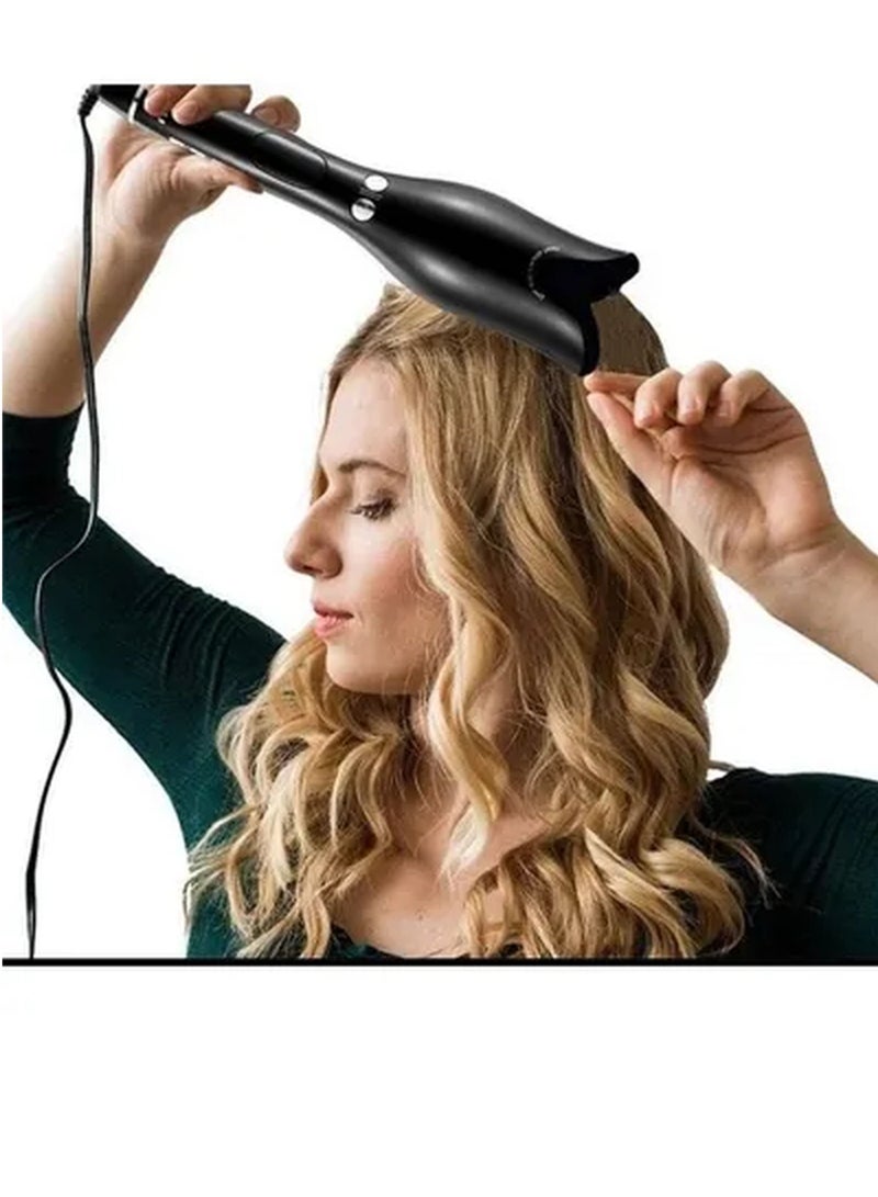 Automatic Ceramic Rotating Hair Curler Black 30.5cm - Image 4