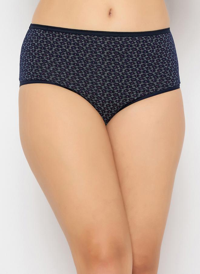 Clovia Pack of 3 - Printed High Rise Hipster Briefs - Image 3