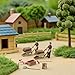Toddmomy 12pcs Farmer Figurines for KidsMiniature Mower Toy Farm Barn Animals Playset for Kids Toddlers Educational Learning Toys Birthday Christmas Festival Gift - Image 4