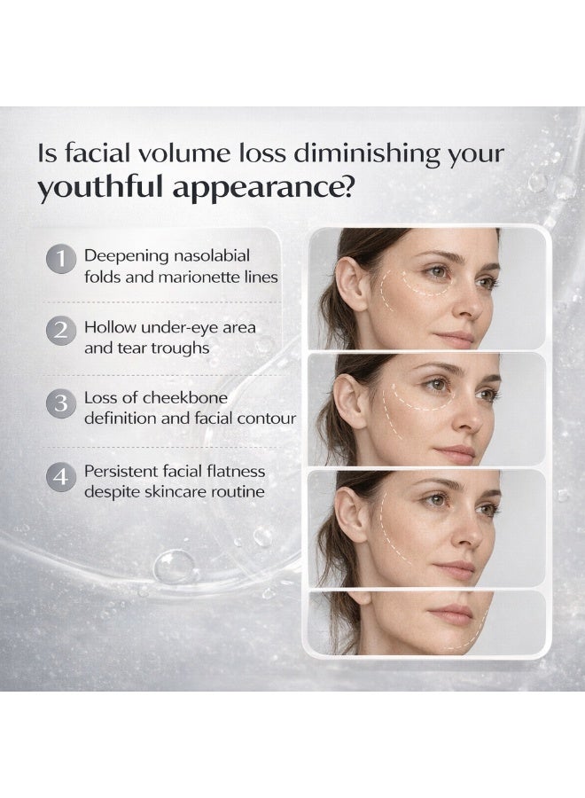 BARUBT 92% Volufiline 1% Pal-Isoleucine Plumping Facial Serum, Anti Aging Fine Line Smoothing Hydrating Targeted Face Essence 30ml - Image 5