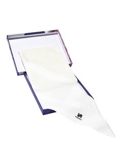 GALADUNE Classic Casual  Men's White shemagh, Premium Cotton Blend Material H67  - Image 1