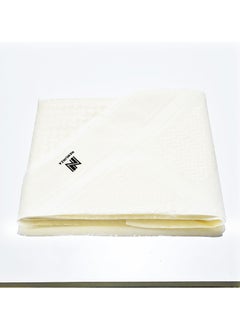 GALADUNE Classic Casual  Men's White shemagh, Premium Cotton Blend Material H67  - Image 4