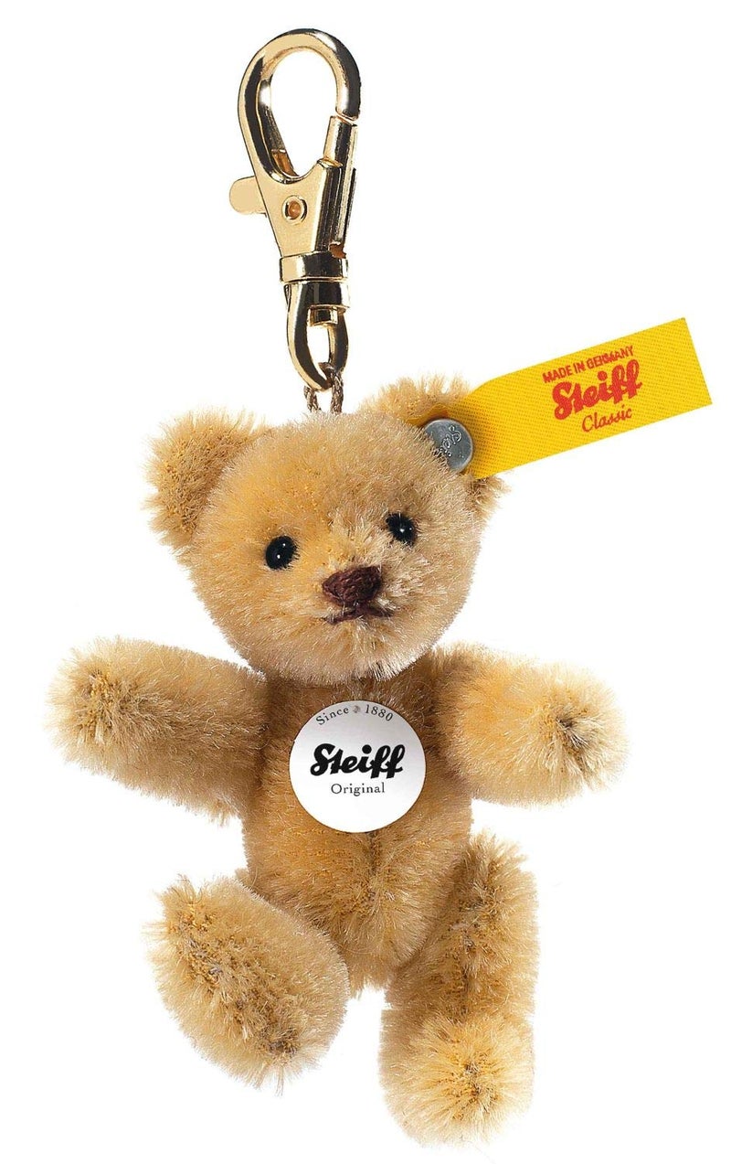 Steiff Keyring Mini Teddy Bear Wheat Blond - Image 1