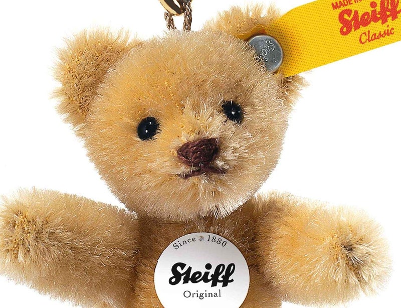 Steiff Keyring Mini Teddy Bear Wheat Blond - Image 2