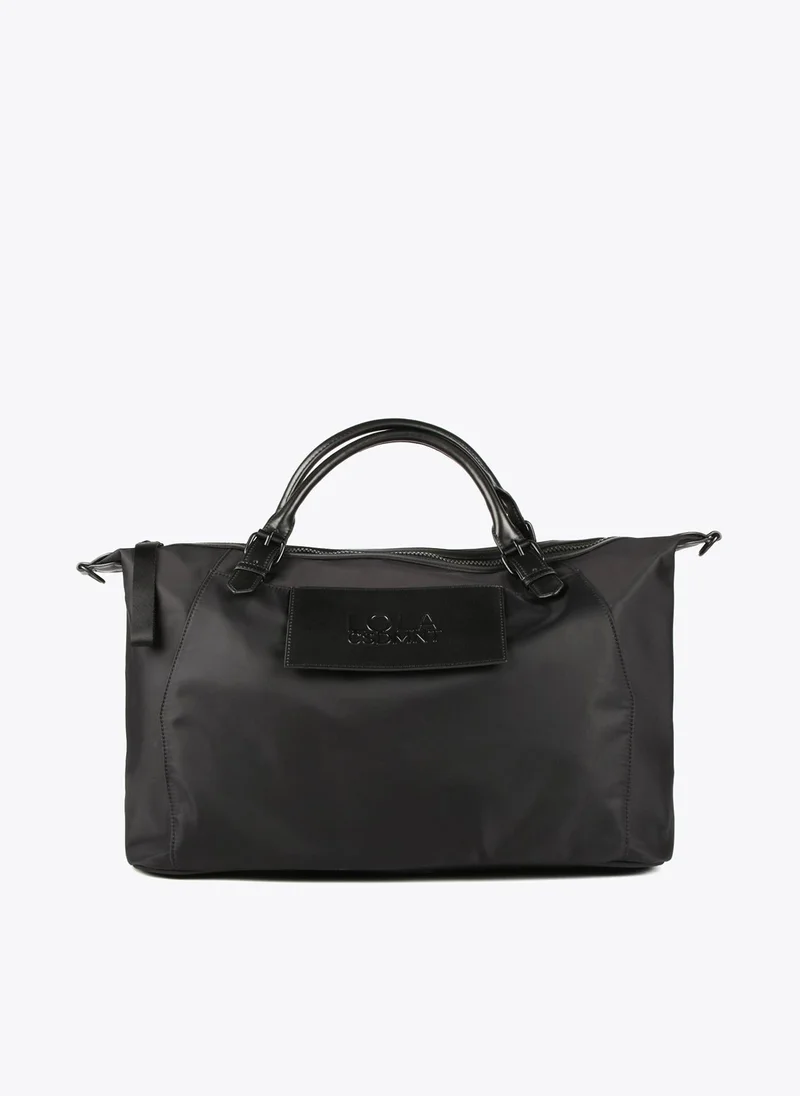 Lola Casademunt Black weekend bag