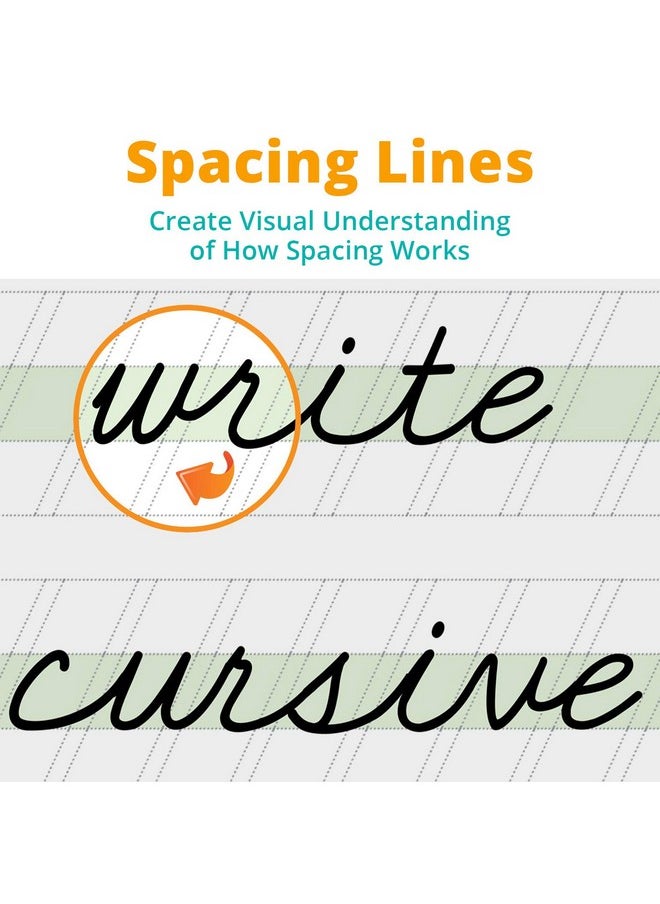 Channie's - Visual Cursive Notebook 120Pages Easy To Learn Practice Cursive Size 8.5” X 11” - Image 1