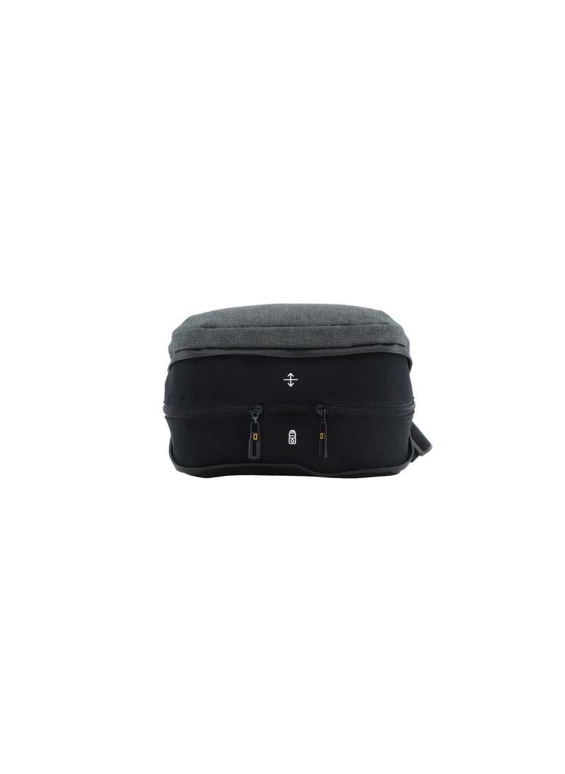NATIONAL GEOGRAPHIC National Geographic Shadow RPET Waist Bag Dark Grey, Hip Bag/ Belt Bag With Adjustable Strap, RFID Pocket, Suitable For Travel, Outdoors, Gym, Hiking For Men And Women  - Image 5