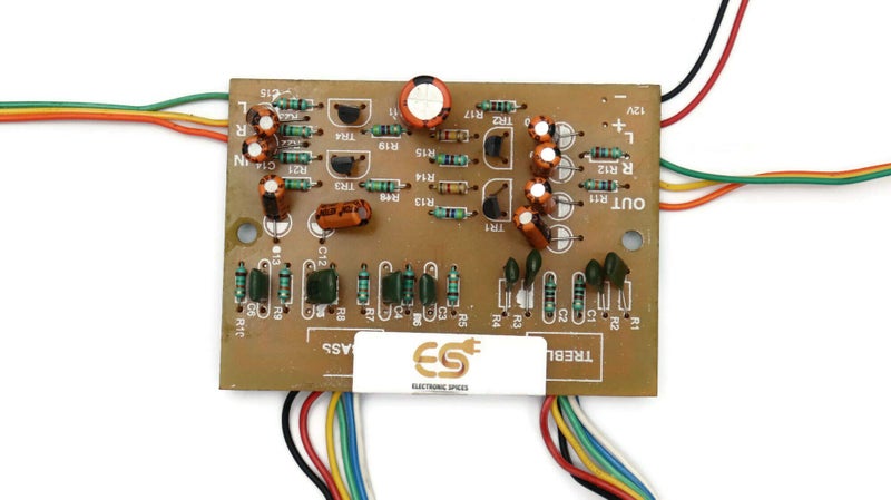 Electronicspices Amplifier Filter Bass Treble Control, Tone Control Base & Treble Board for Bass Boost - Image 5