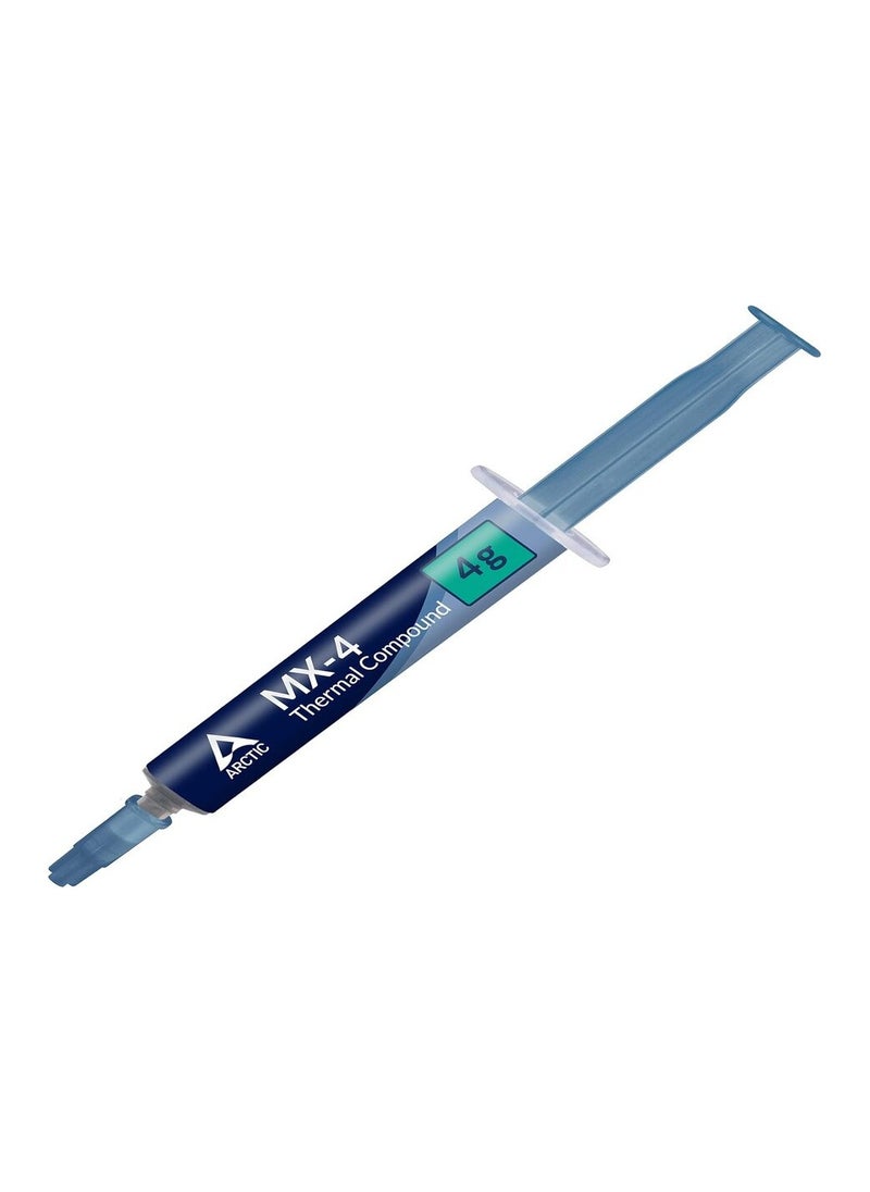 ARCTIC MX-4 Premium Performance Thermal Paste for all processors (CPU, GPU - PC, PS4, XBOX), very high thermal conductivity, long durability, safe application, non-conductive, non-capacitive