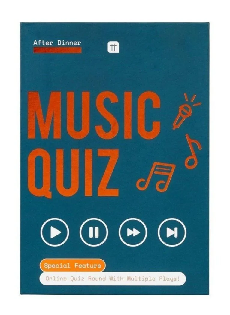 Talking Tables After Dinner Music Quiz Game
